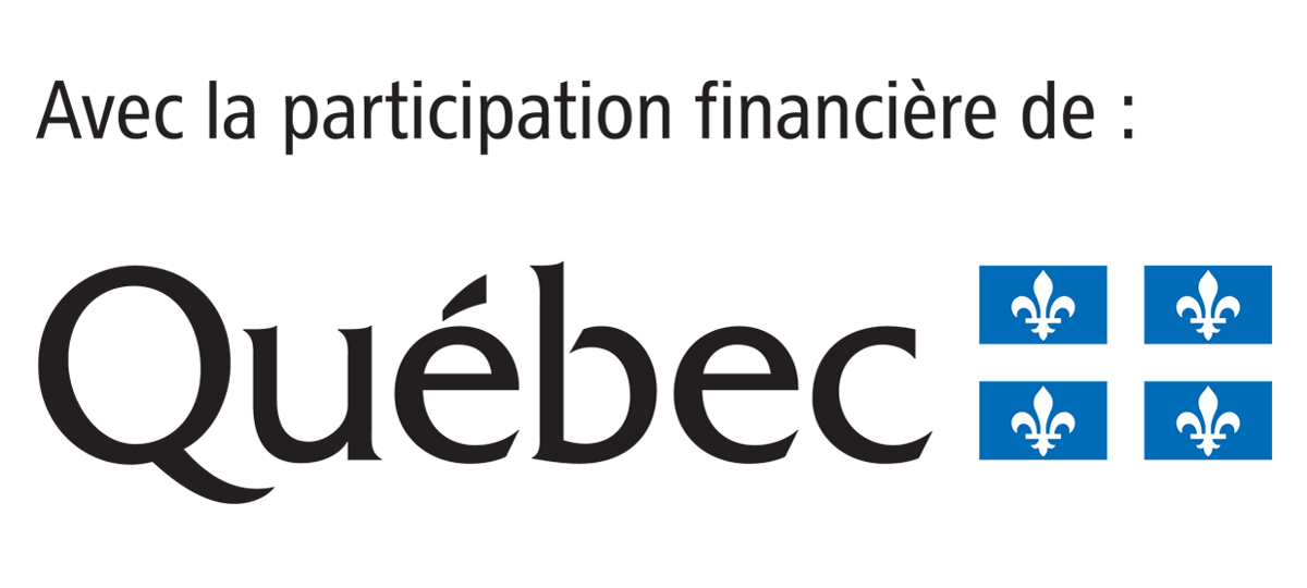 Avec la participation financière de Québec
